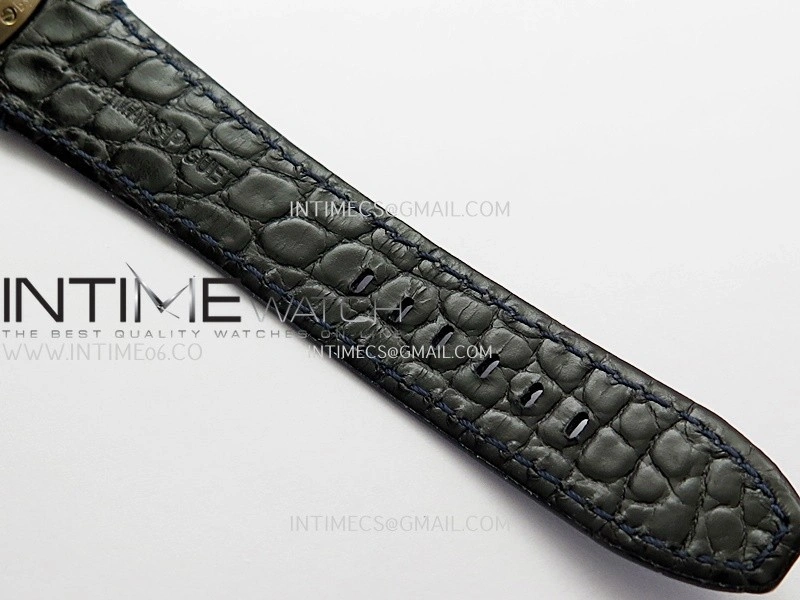 Code 11.59 Chrono 26393 RG APSF 1:1 Best Edition Blue Dial On Black Leather Strap Super Clone SA4401